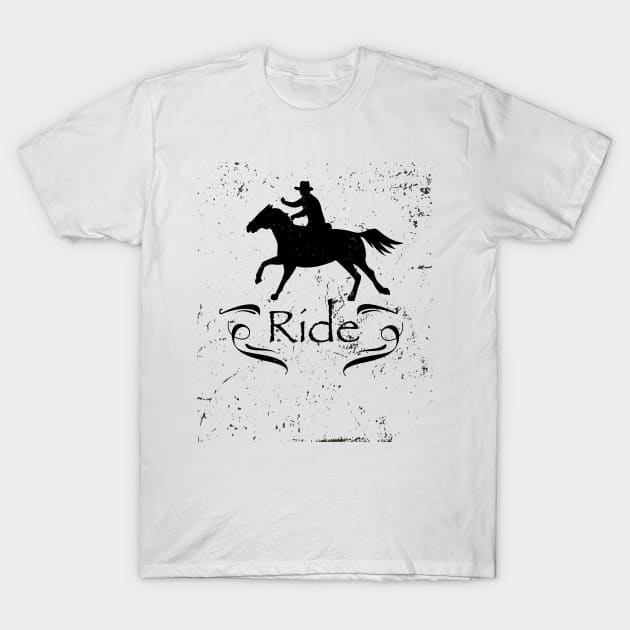 Horse Riding Gift For Horse Lover T-Shirt by macshoptee